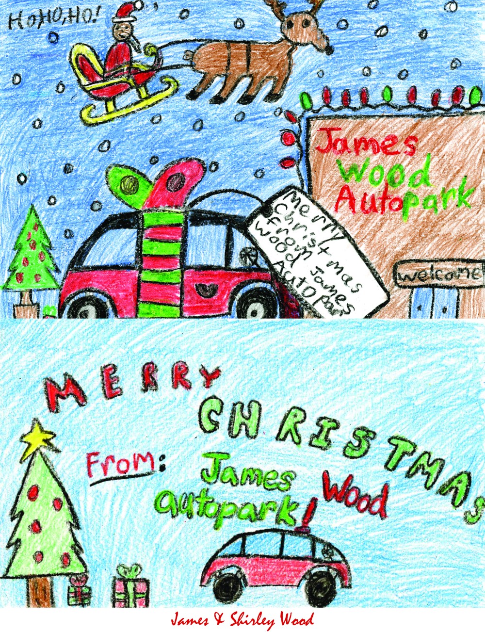 2017 James Wood Denton Card